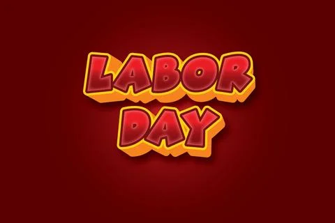 3d editable premium text effect Stock Illustration