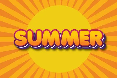 3d editable premium text effect Illustrazione stock