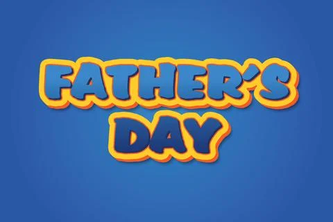 3d editable premium text effect Stock Illustration