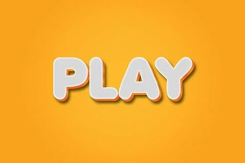 3D Editable Text Effect Stock Illustration