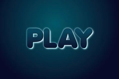 3D Editable Text Effect Stock Illustration