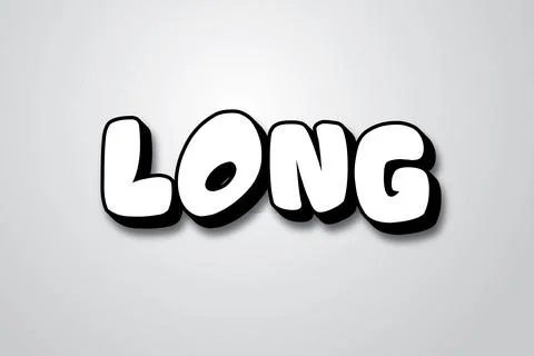 3D Editable Text Effect Stock Illustration