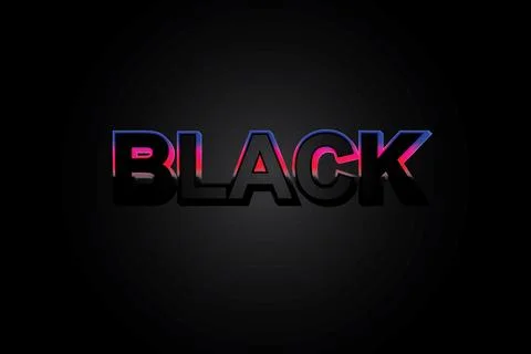 3D Editable Text Effect Stock Illustration