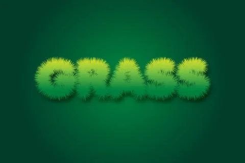 3d Editable Text Effect. Stock Illustration