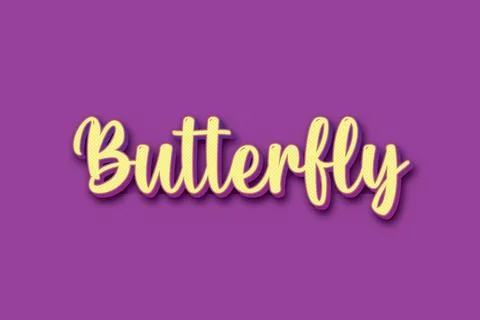 3d Editable Text Effect. Stock Illustration