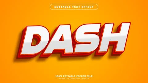 3d editable text effect Promotion text effect marketing text effect template Stockillustratie