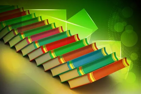 3d Education concept Stock Illustration