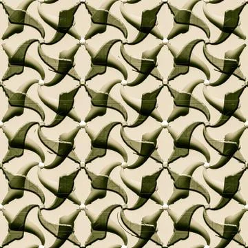 3d effect abstract texture seamless pattern Illustrazione stock
