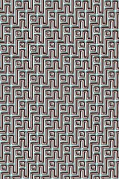 3D effect seamless background, glazier wallpaper decoration pattern Illustrazione stock