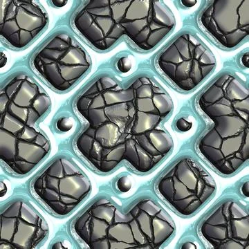 3D effect seamless background, wallpaper decoration pattern Stock Illustration