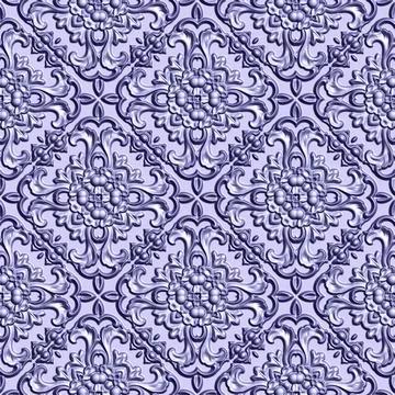 3D effect seamless background, wallpaper decoration pattern Illustrazione stock