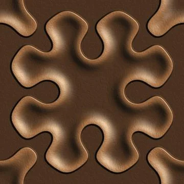 3D effect seamless background, wallpaper decoration leather pattern Stockillustratie