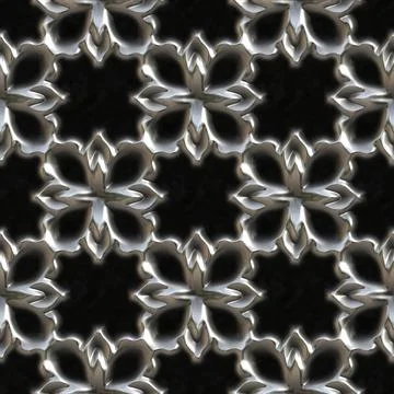 3D effect seamless background, wallpaper decoration pattern Stockillustratie