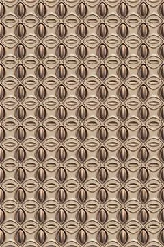 3D effect seamless background, wallpaper decoration pattern Stockillustratie