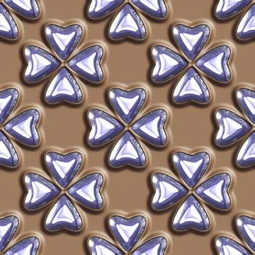 3D effect seamless background, wallpaper decoration glassy pattern イラスト素材