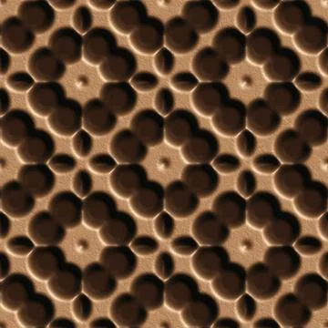 3D effect seamless background, wallpaper decoration leather pattern Illustrazione stock