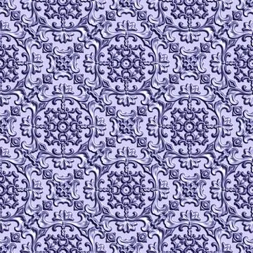 3D effect seamless background, wallpaper decoration pattern Illustrazione stock