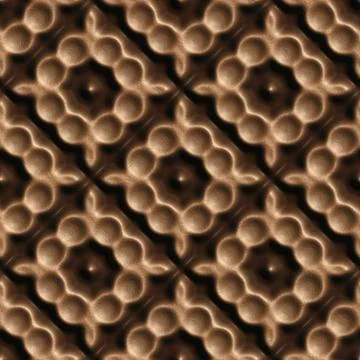 3D effect seamless background, wallpaper decoration leather pattern Illustrazione stock