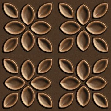 3D effect seamless background, wallpaper decoration leather pattern イラスト素材