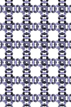3d effect seamless background wallpaper metal tiled pattern Stock Photos