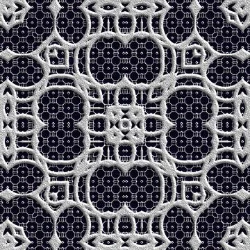 3D effect seamless lace background, wallpaper decoration pattern 库存照片