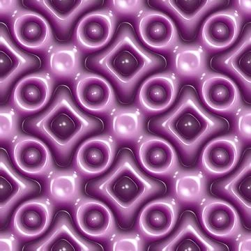 3D effect seamless pink background, wallpaper decoration pattern 写真素材
