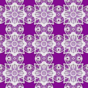 3D effect seamless pink lace background, wallpaper decoration pattern 스톡 일러스트