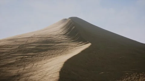 3D. Egypt. Sahara Desert. Dune Video stock 288900724