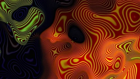 3d elastic stripes animated backdrop. Stock Footage 188809027