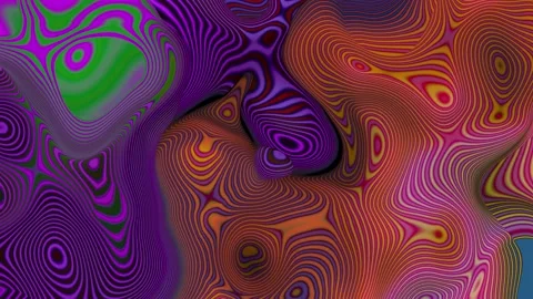 3d elastic stripes animated backdrop. Stock Footage 188809035