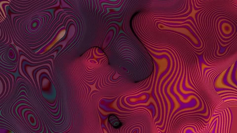 3d elastic stripes animated backdrop. Stock Footage 188809503