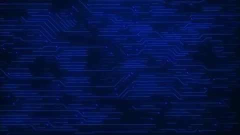 3D Electronic circuit board chip, world of cutting edge advanced technology Stock Footage 295174884
