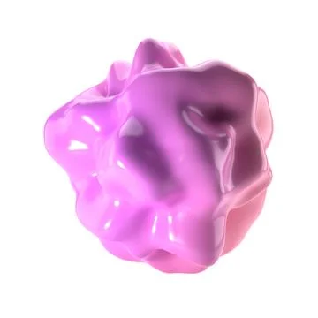 3d element Abstract shape liquid composition with spherical object. realistic Stockillustratie