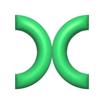 3D element with the plasticine effect. Bubble shape, Y2K style. Colorful ge.. Illustrazione stock