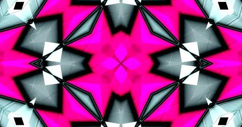 3D Embossed Abstract Geometric Structure Symmetric Pattern Background Stock Illustration