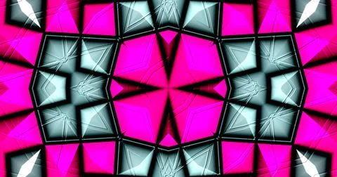 3D Embossed Abstract Geometric Structure Symmetric Pattern Background Illustrazione stock