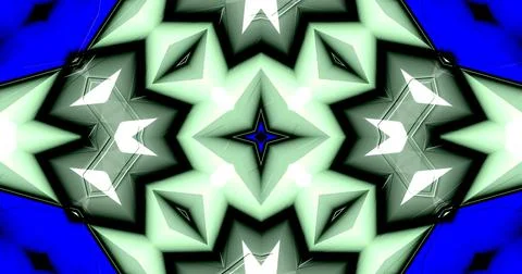 3D Embossed Abstract Geometric Structure Symmetric Pattern Background Stock Illustration