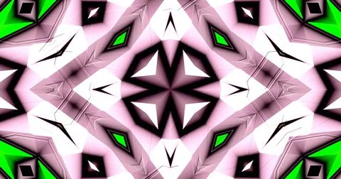 3D Embossed Abstract Geometric Structure Symmetric Pattern Background Stock Illustration