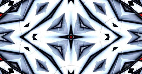 3D Embossed Abstract Geometric Structure Symmetric Pattern Background Stock Illustration