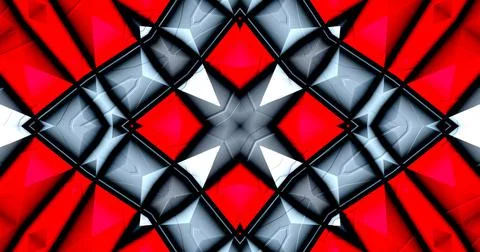 3D Embossed Abstract Geometric Structure Symmetric Pattern Background イラスト素材