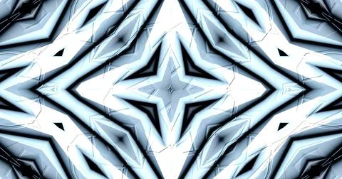 3D Embossed Abstract Geometric Structure Symmetric Pattern Background Stock Illustration