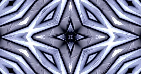 3D Embossed Abstract Geometric Structure Symmetric Pattern Background 스톡 일러스트