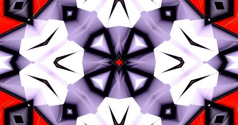 3D Embossed Abstract Geometric Structure Symmetric Pattern Background Stock Illustration