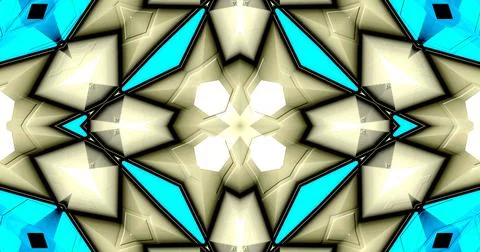 3D Embossed Abstract Geometric Structure Symmetric Pattern Background イラスト素材