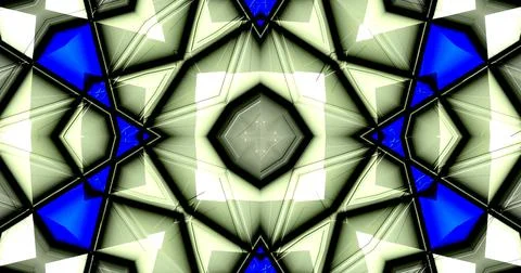 3D Embossed Abstract Geometric Structure Symmetric Pattern Background Stock Illustration