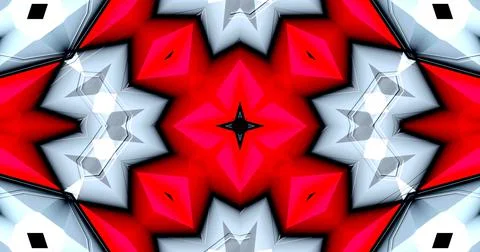 3D Embossed Abstract Geometric Structure Symmetric Pattern Background イラスト素材