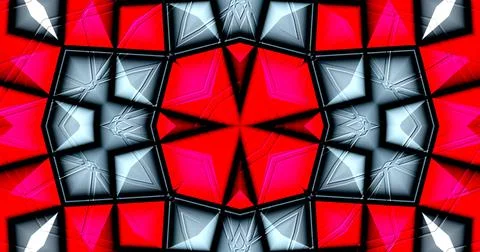 3D Embossed Abstract Geometric Structure Symmetric Pattern Background Illustrazione stock