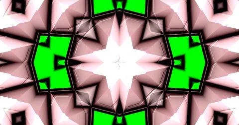 3D Embossed Abstract Geometric Structure Symmetric Pattern Background Stock Illustration