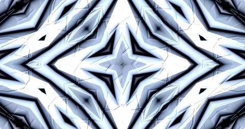 3D Embossed Abstract Geometric Structure Symmetric Pattern Background Stock Illustration