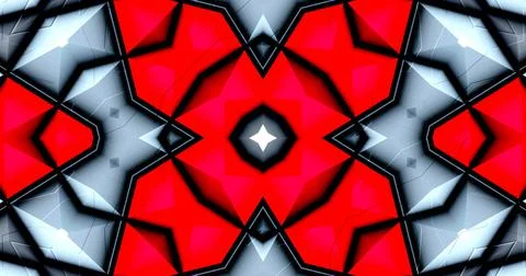 3D Embossed Abstract Geometric Structure Symmetric Pattern Background イラスト素材